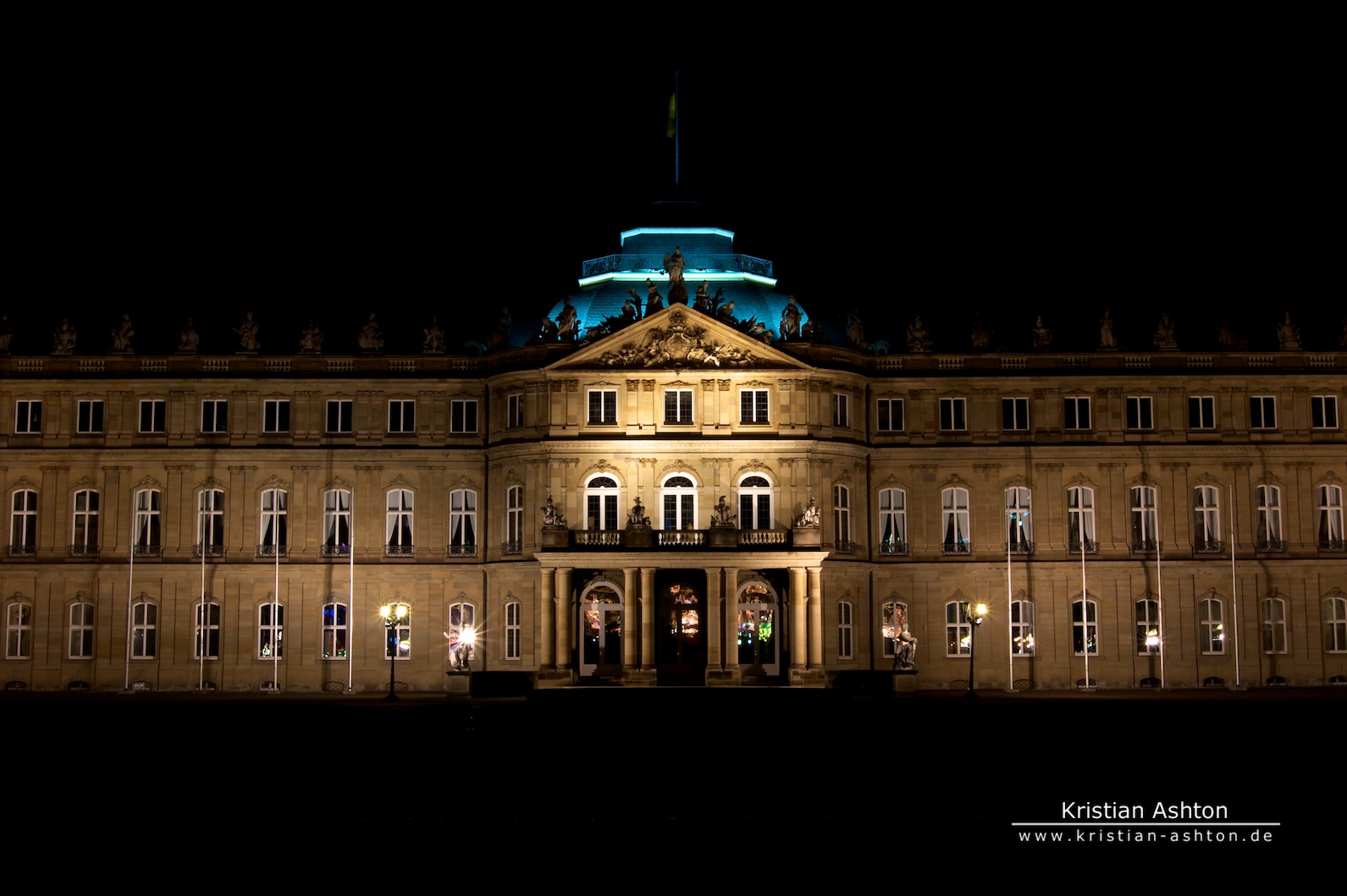 The new castle in the heart of Stuttgart