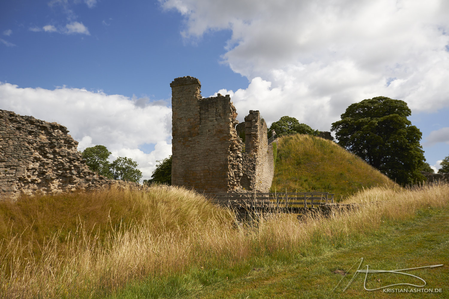 Pickering Castle - The ruins of an 11th century fortress