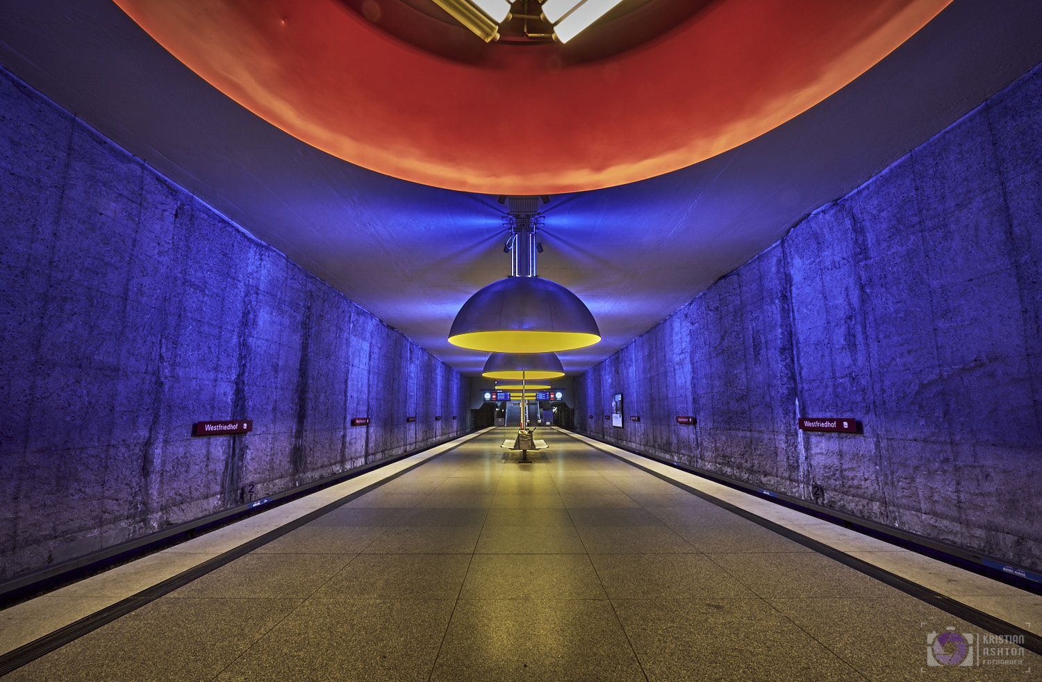 Underground station Westfriedhof
